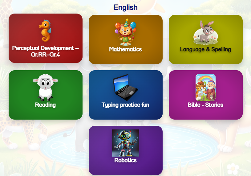 Welcome Page